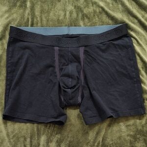 Jockey Men's Black Boxer Briefs